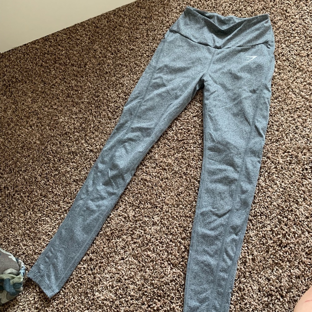 Gymshark gray sculpt leggings size small